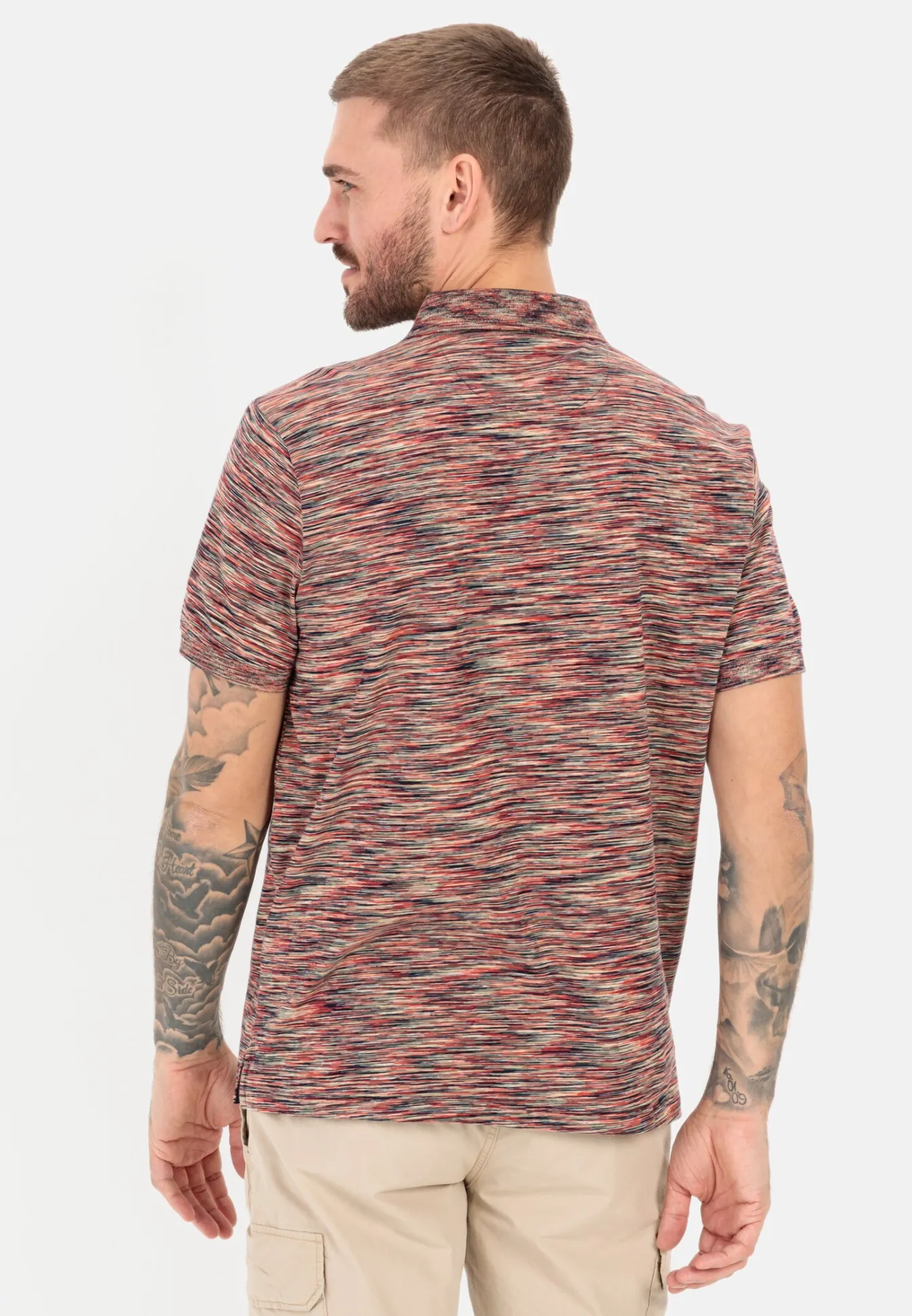 Herren Camel Active T-Shirts & Polos^Kurzarm Poloshirt aus Baumwolle