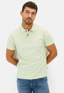 Herren Camel Active T-Shirts & Polos^Kurzarm Poloshirt aus Baumwolle