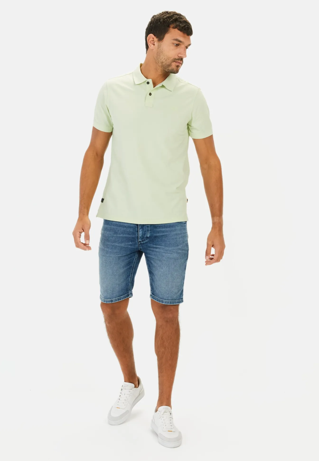 Herren Camel Active T-Shirts & Polos^Kurzarm Poloshirt aus Baumwolle