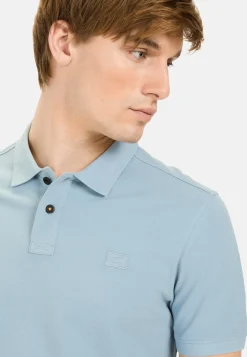 Herren Camel Active T-Shirts & Polos^Kurzarm Poloshirt aus Baumwolle