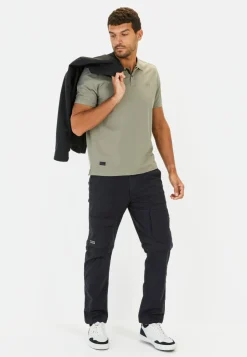 Herren Camel Active T-Shirts & Polos^Kurzarm Poloshirt aus einem Baumwollmix