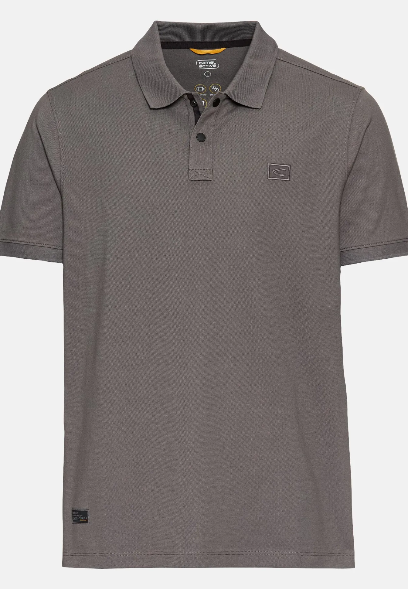 Herren Camel Active T-Shirts & Polos^Kurzarm Poloshirt aus einem Baumwollmix