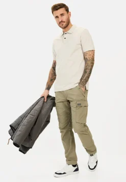 Herren Camel Active T-Shirts & Polos^Kurzarm Poloshirt aus einem Baumwollmix