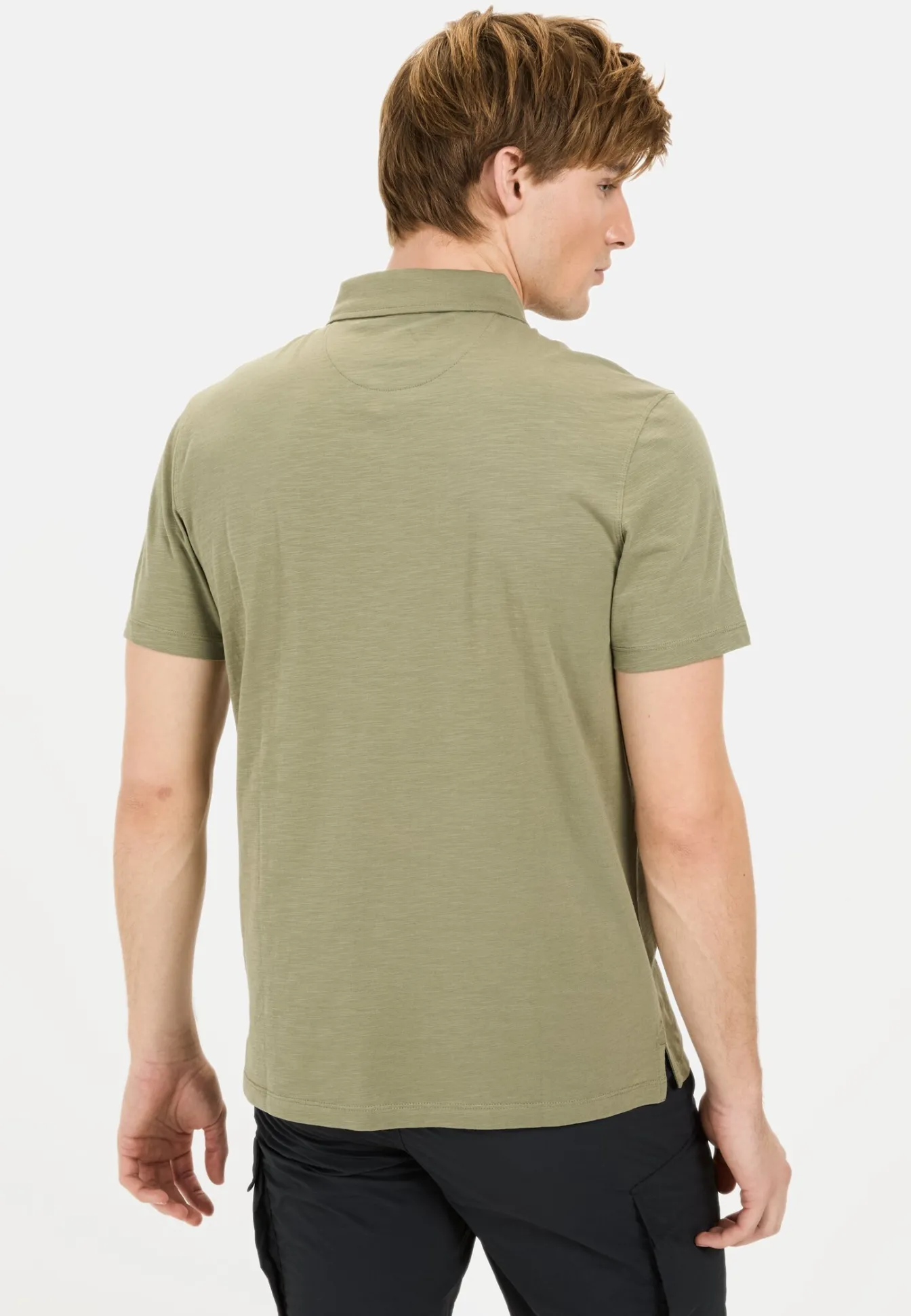 Herren Camel Active T-Shirts & Polos^Kurzarm Poloshirt aus Organic Cotton