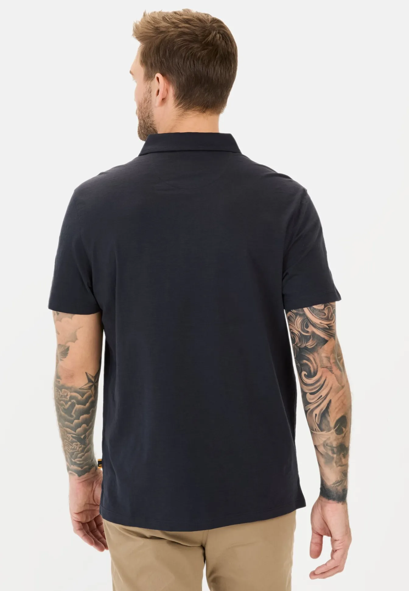 Herren Camel Active T-Shirts & Polos^Kurzarm Poloshirt aus Organic Cotton