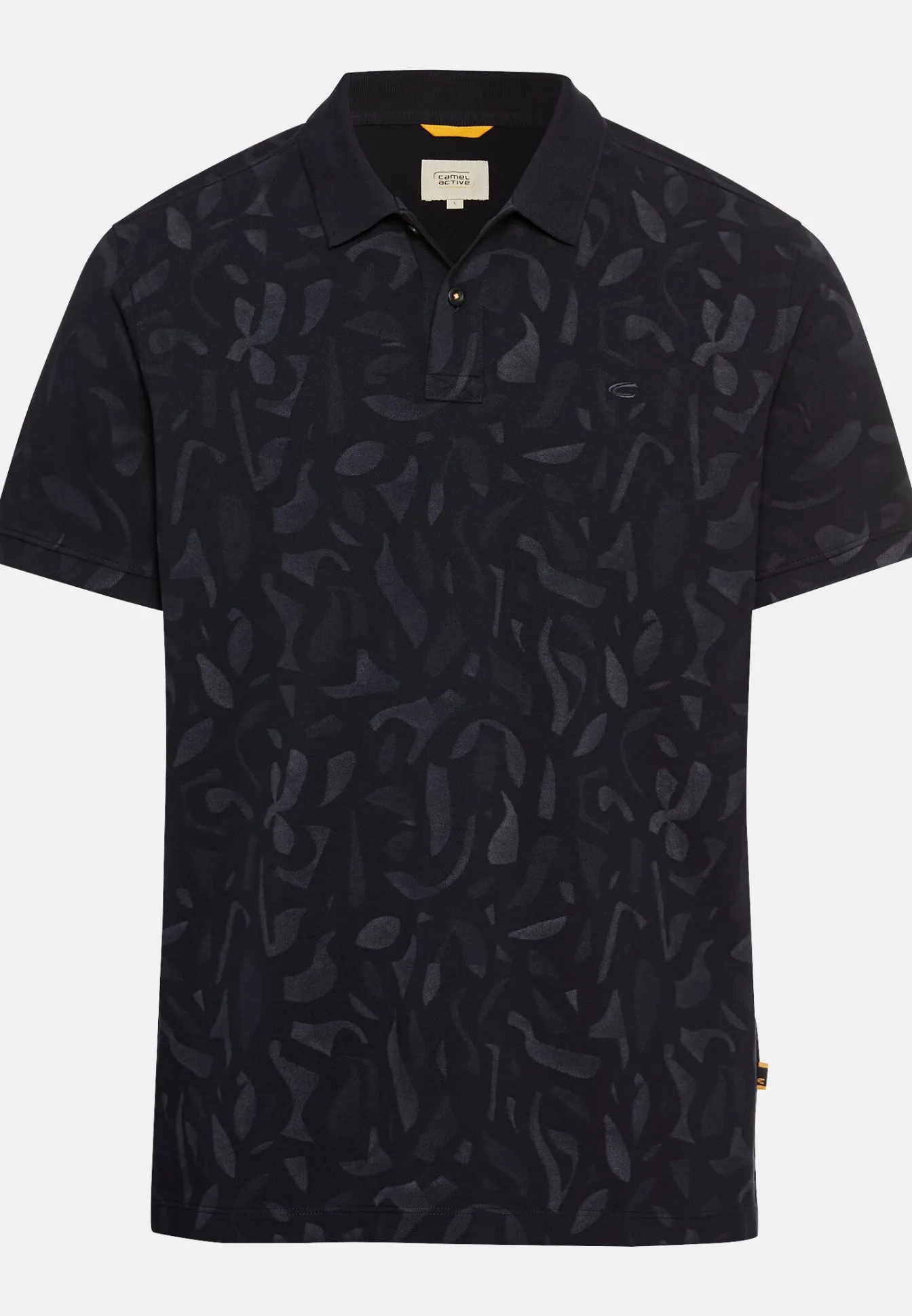 Herren Camel Active T-Shirts & Polos^Kurzarm Poloshirt aus reiner Baumwolle