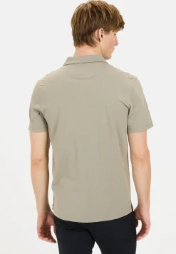 Herren Camel Active T-Shirts & Polos^Kurzarm Poloshirt aus reiner Baumwolle