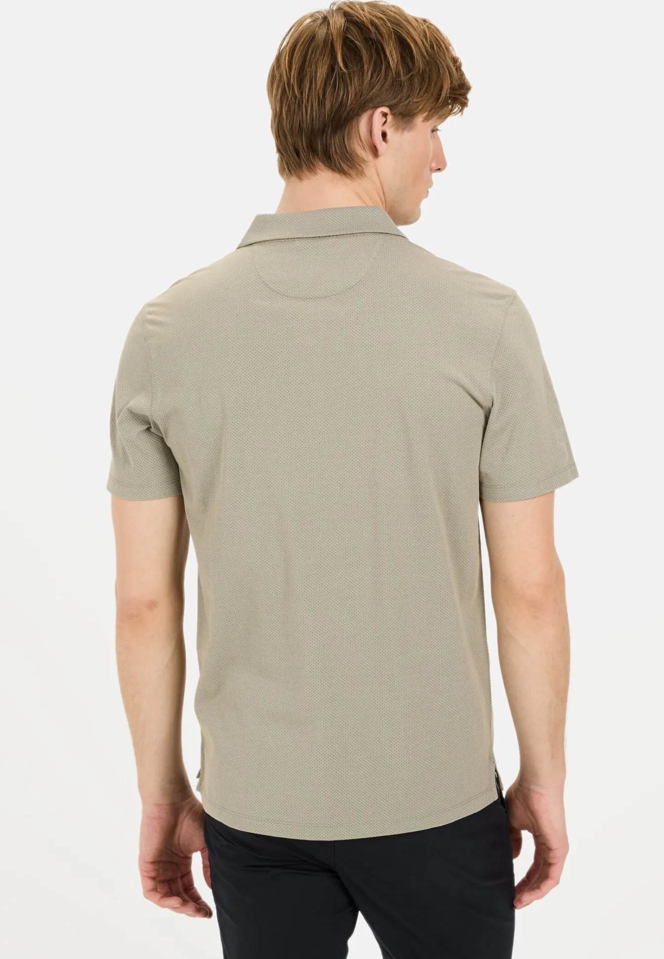 Herren Camel Active T-Shirts & Polos^Kurzarm Poloshirt aus reiner Baumwolle