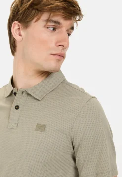 Herren Camel Active T-Shirts & Polos^Kurzarm Poloshirt aus reiner Baumwolle