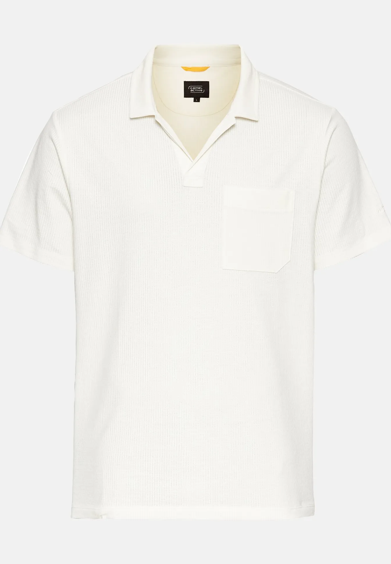 Herren Camel Active T-Shirts & Polos^Kurzarm Poloshirt mit Brusttasche