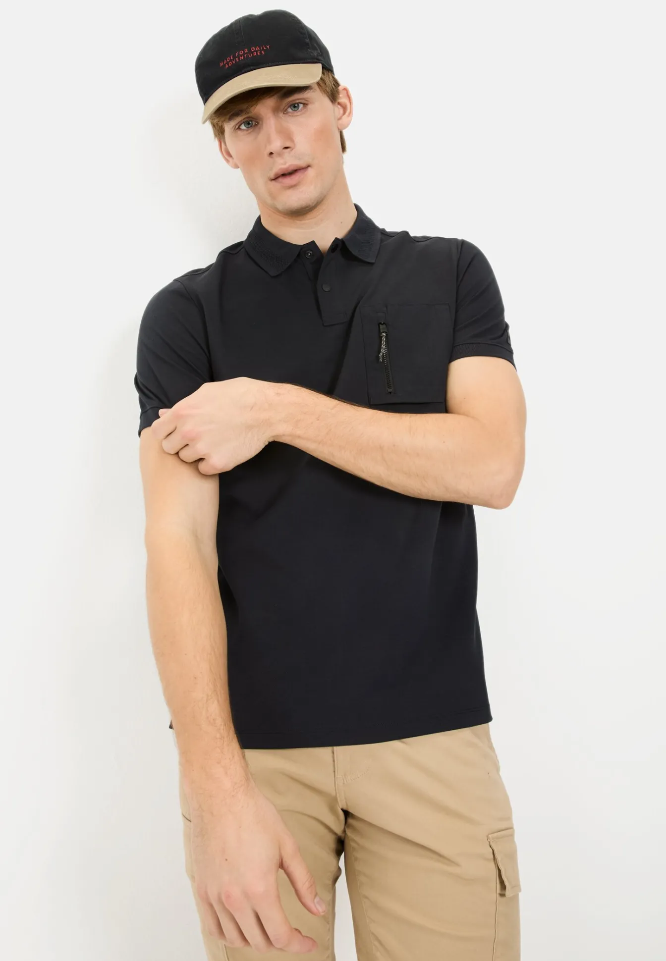 Herren Camel Active T-Shirts & Polos^Kurzarm Poloshirt mit Cooling Effekt