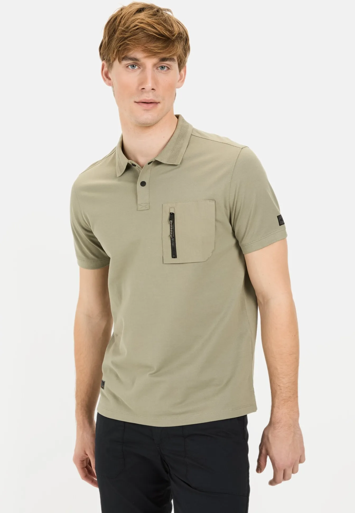 Herren Camel Active T-Shirts & Polos^Kurzarm Poloshirt mit Cooling Effekt