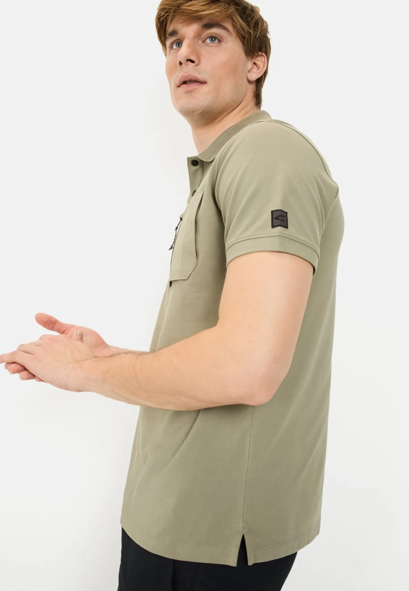 Herren Camel Active T-Shirts & Polos^Kurzarm Poloshirt mit Cooling Effekt