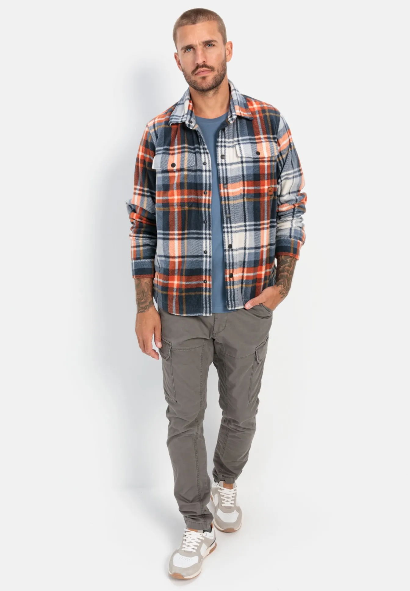 Herren Camel Active T-Shirts & Polos^Kurzarm Shirt organic cotton