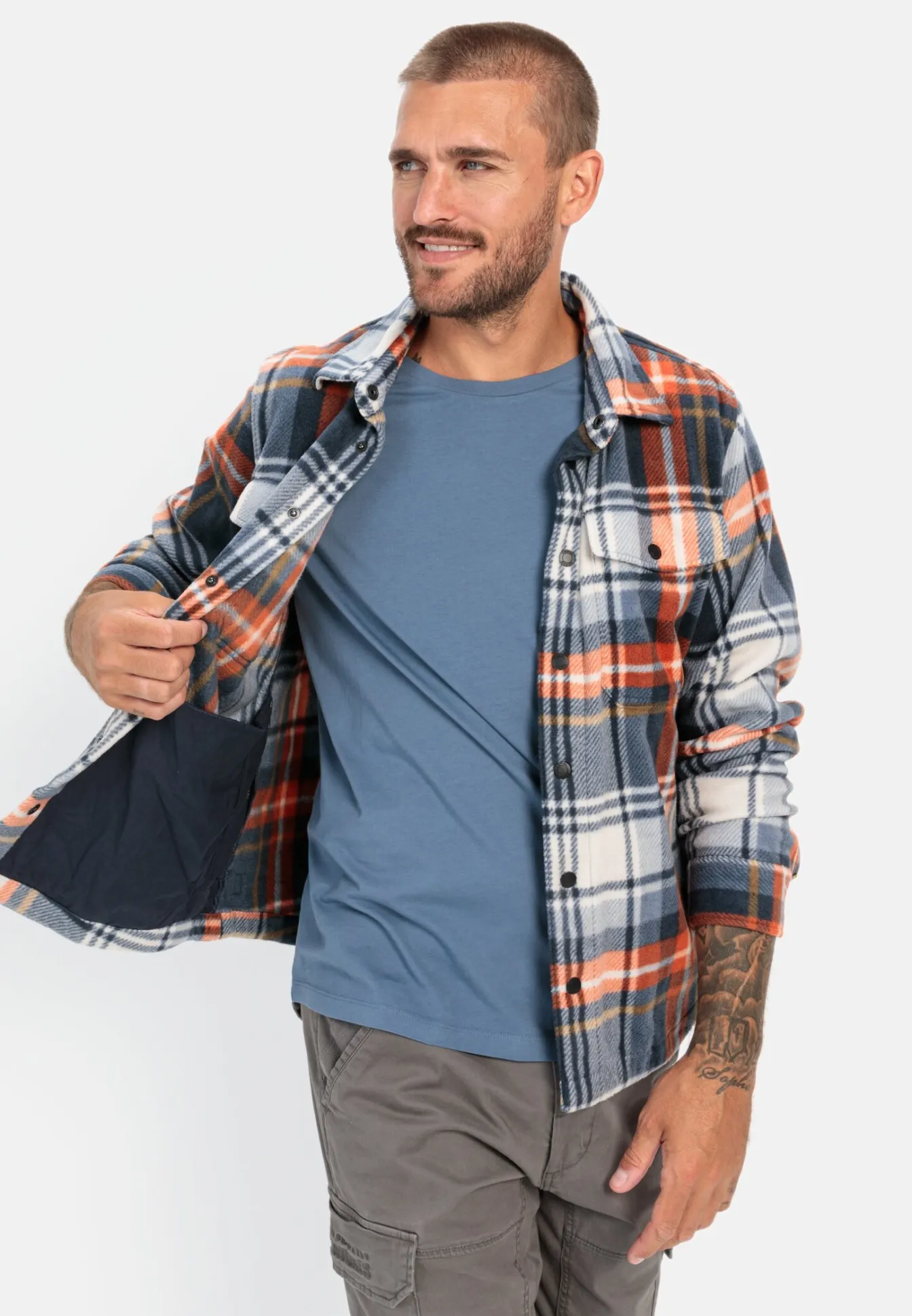 Herren Camel Active T-Shirts & Polos^Kurzarm Shirt organic cotton