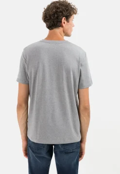 Herren Camel Active T-Shirts & Polos^Kurzarm T-Shirt aus biologischer Baumwolle