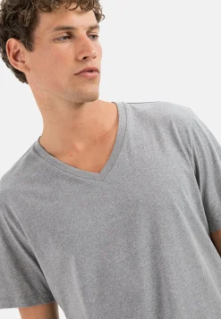 Herren Camel Active T-Shirts & Polos^Kurzarm T-Shirt aus biologischer Baumwolle