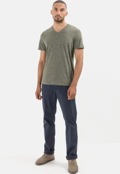 Herren Camel Active T-Shirts & Polos^Kurzarm T-Shirt aus biologischer Baumwolle