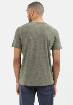 Herren Camel Active T-Shirts & Polos^Kurzarm T-Shirt aus biologischer Baumwolle