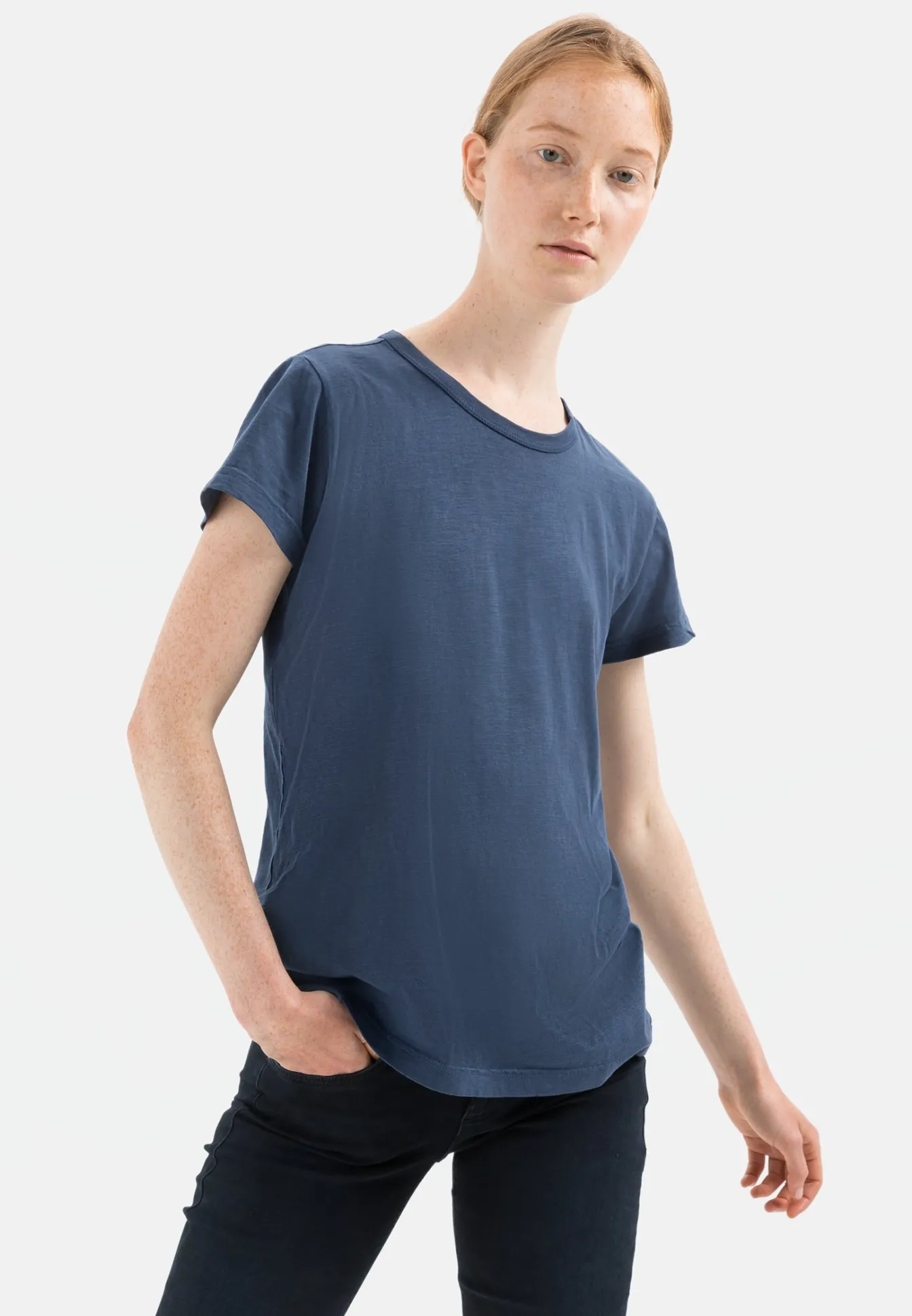 Damen Camel Active T-Shirts & Polos^Kurzarm T-Shirt aus Organic Cotton