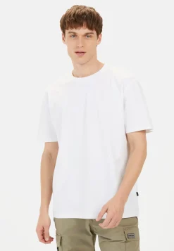 Herren Camel Active T-Shirts & Polos^Kurzarm T-Shirt mit Print