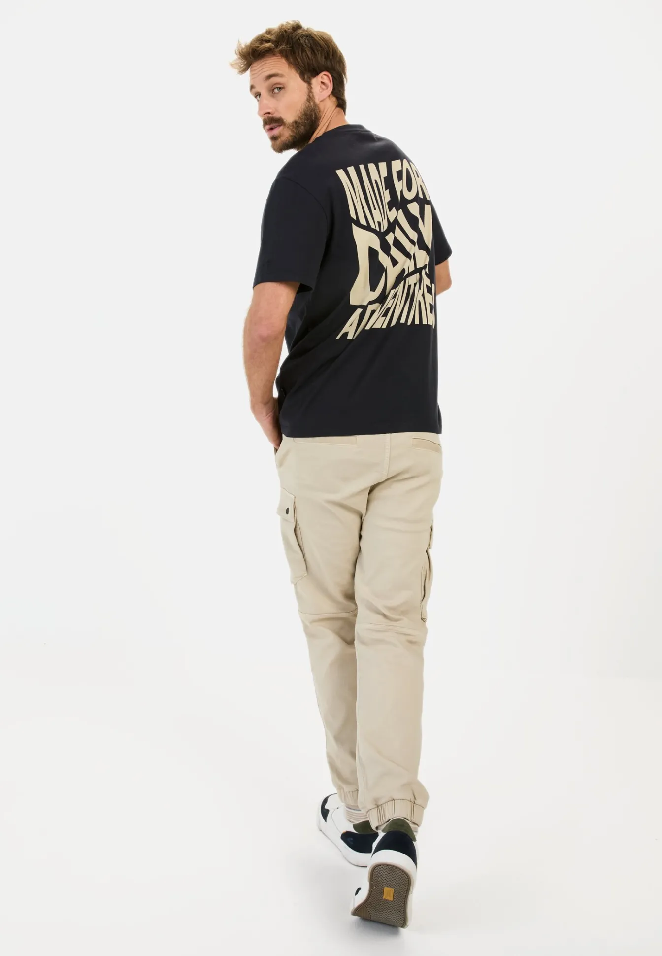 Herren Camel Active T-Shirts & Polos^Kurzarm T-Shirt mit Print