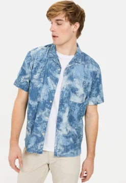 Herren Camel Active Hemden^Kurzarmhemd mit Allover-Print