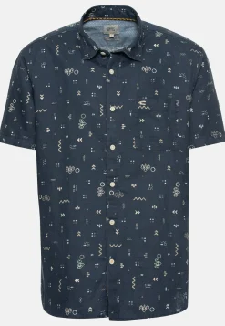 Herren Camel Active Hemden^Kurzarmhemd mit Allover-Print