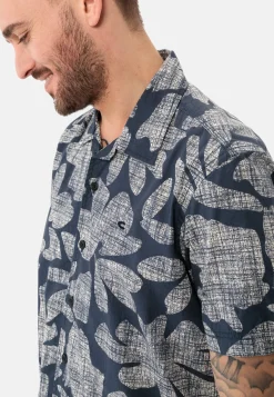 Herren Camel Active Hemden^Kurzarmhemd mit Allover-Print