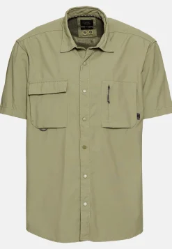Herren Camel Active Hemden^Kurzarmhemd mit Cooling Effekt