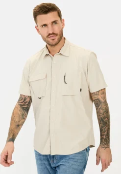 Herren Camel Active Hemden^Kurzarmhemd mit Cooling Effekt