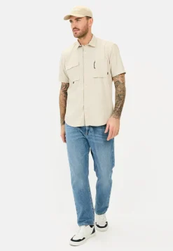 Herren Camel Active Hemden^Kurzarmhemd mit Cooling Effekt