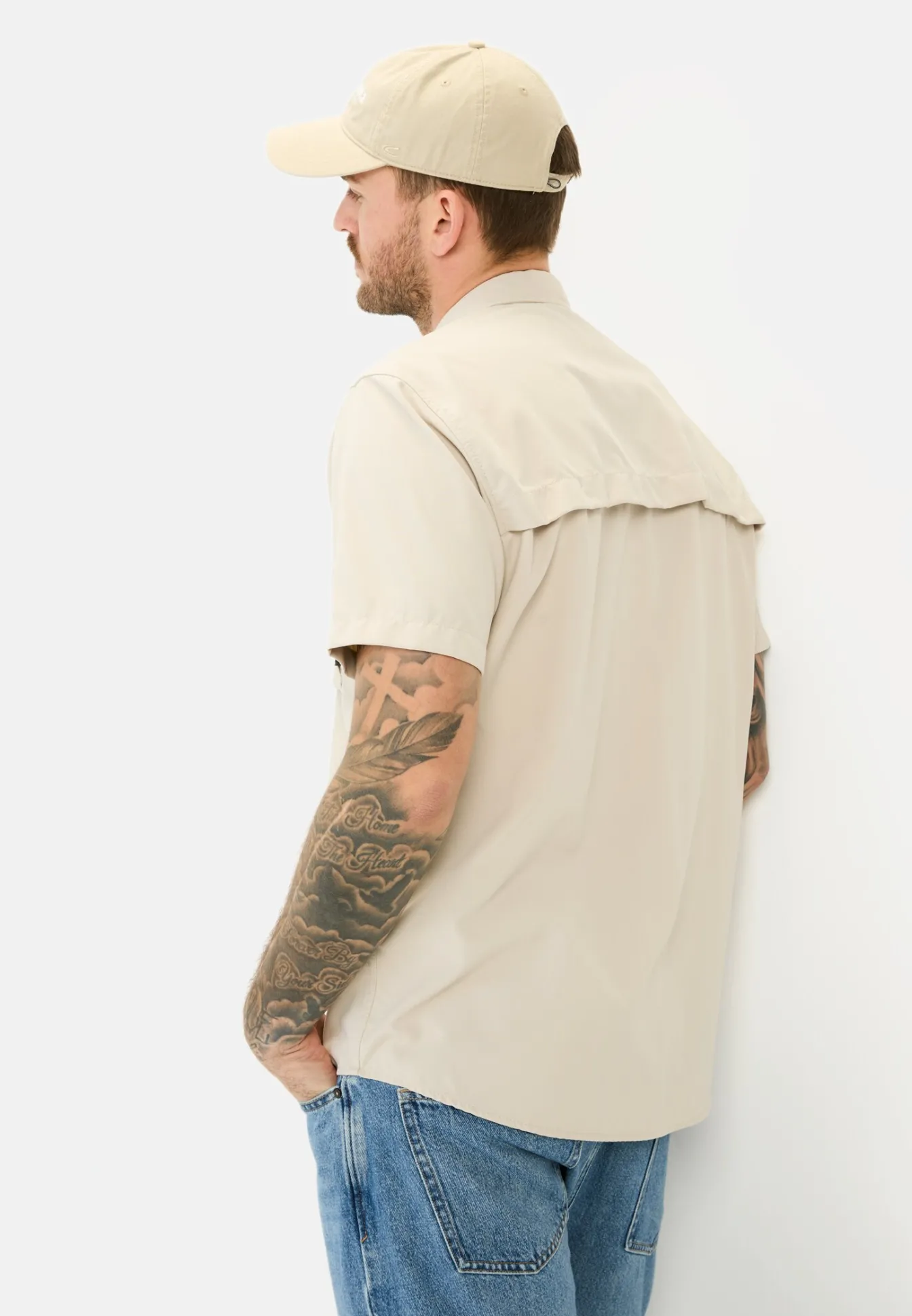 Herren Camel Active Hemden^Kurzarmhemd mit Cooling Effekt