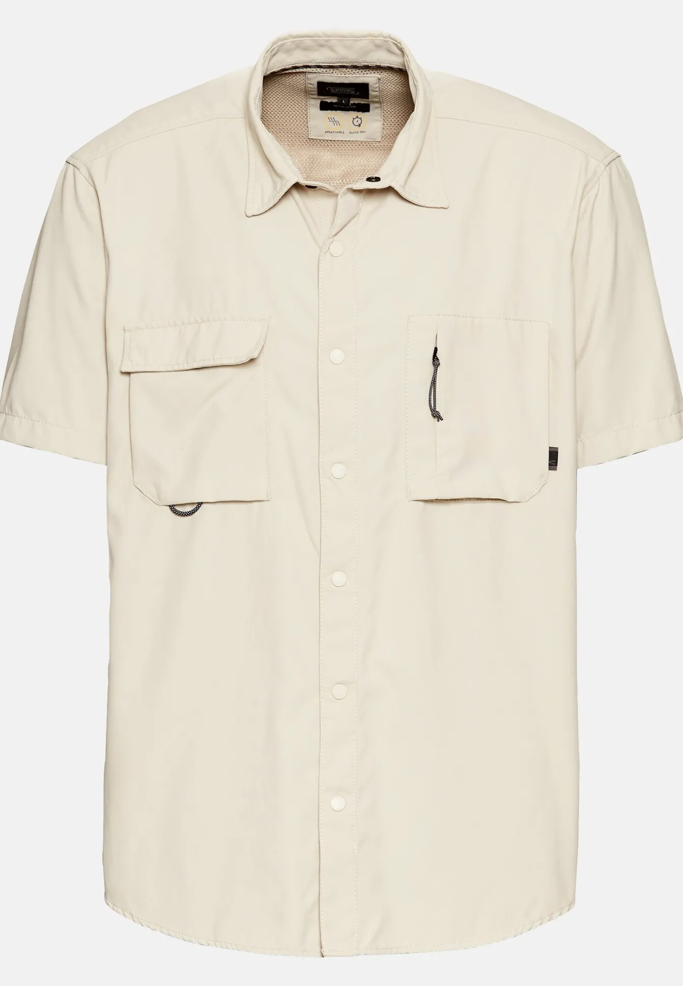 Herren Camel Active Hemden^Kurzarmhemd mit Cooling Effekt