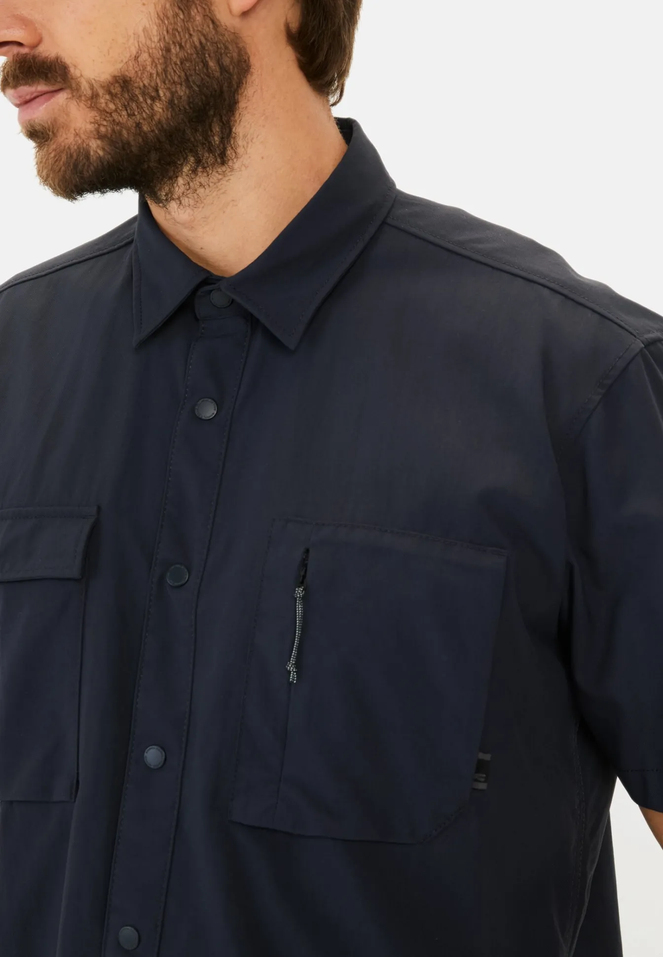 Herren Camel Active Hemden^Kurzarmhemd mit Cooling Effekt
