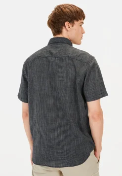 Herren Camel Active Hemden^Kurzarmhemd mit Strukturmuster