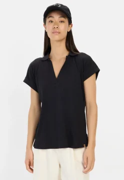 Damen Camel Active T-Shirts & Polos^Kurzarmshirt mit Polokragen
