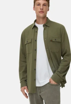 Herren Camel Active Hemden^Langarm Hemd aus reiner Baumwolle
