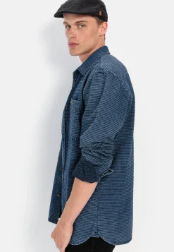 Herren Camel Active Hemden^Langarm Hemd im Overshirt-Look