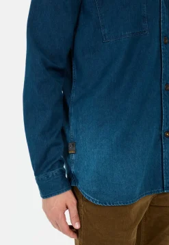 Herren Camel Active Hemden^Langarm Hemd im Regular Fit aus Baumwolle