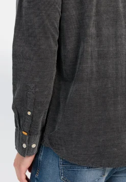 Herren Camel Active Hemden^Langarm Hemd in Regular Fit aus Cord
