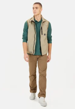 Herren Camel Active T-Shirts & Polos^Langarm Poloshirt aus reiner Baumwolle