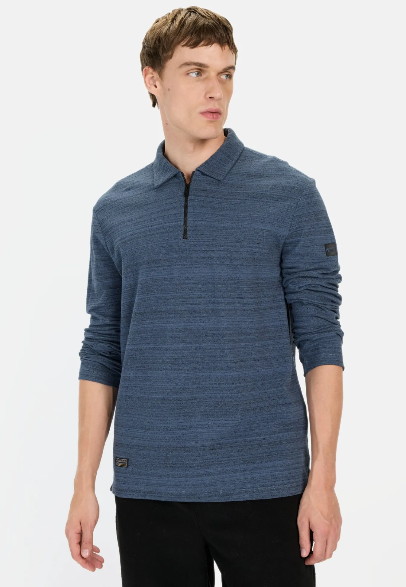 Herren Camel Active T-Shirts & Polos^Langarm Poloshirt mit Cooling Effekt