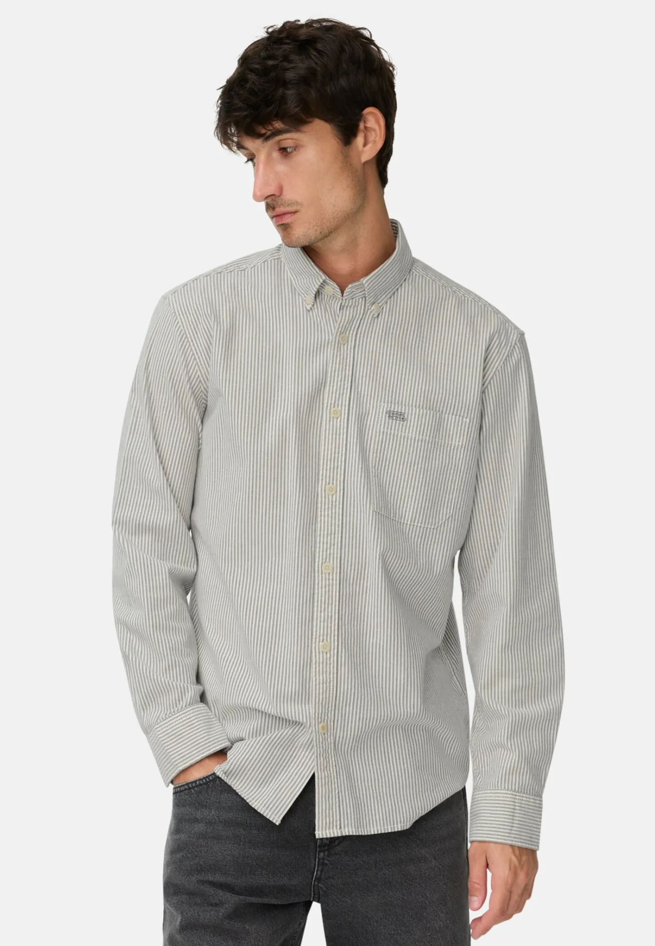 Herren Camel Active Hemden^Langarm Shirt mit antibakterieller Funktion