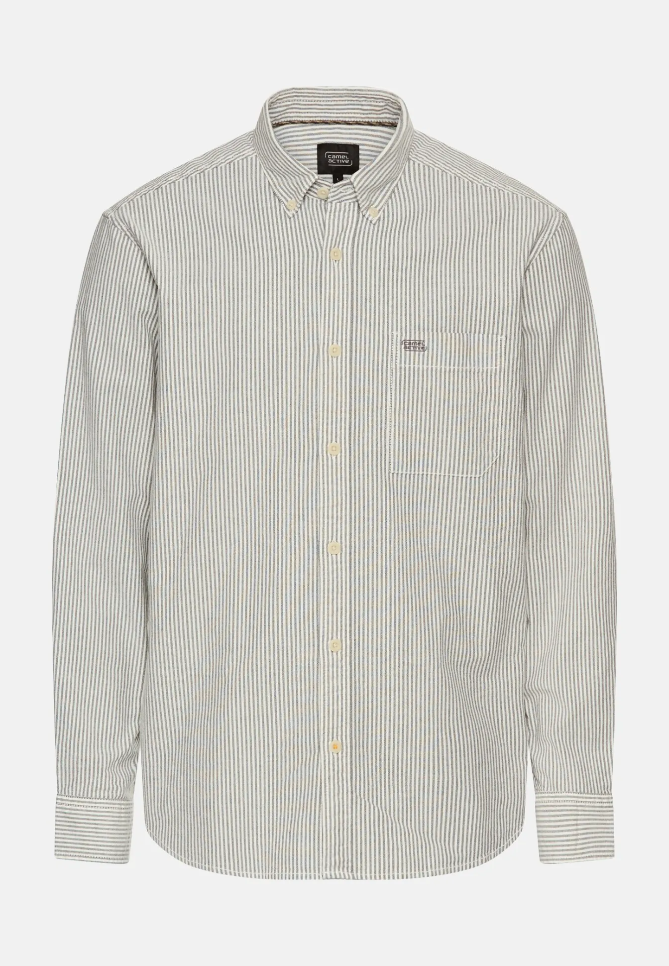 Herren Camel Active Hemden^Langarm Shirt mit antibakterieller Funktion