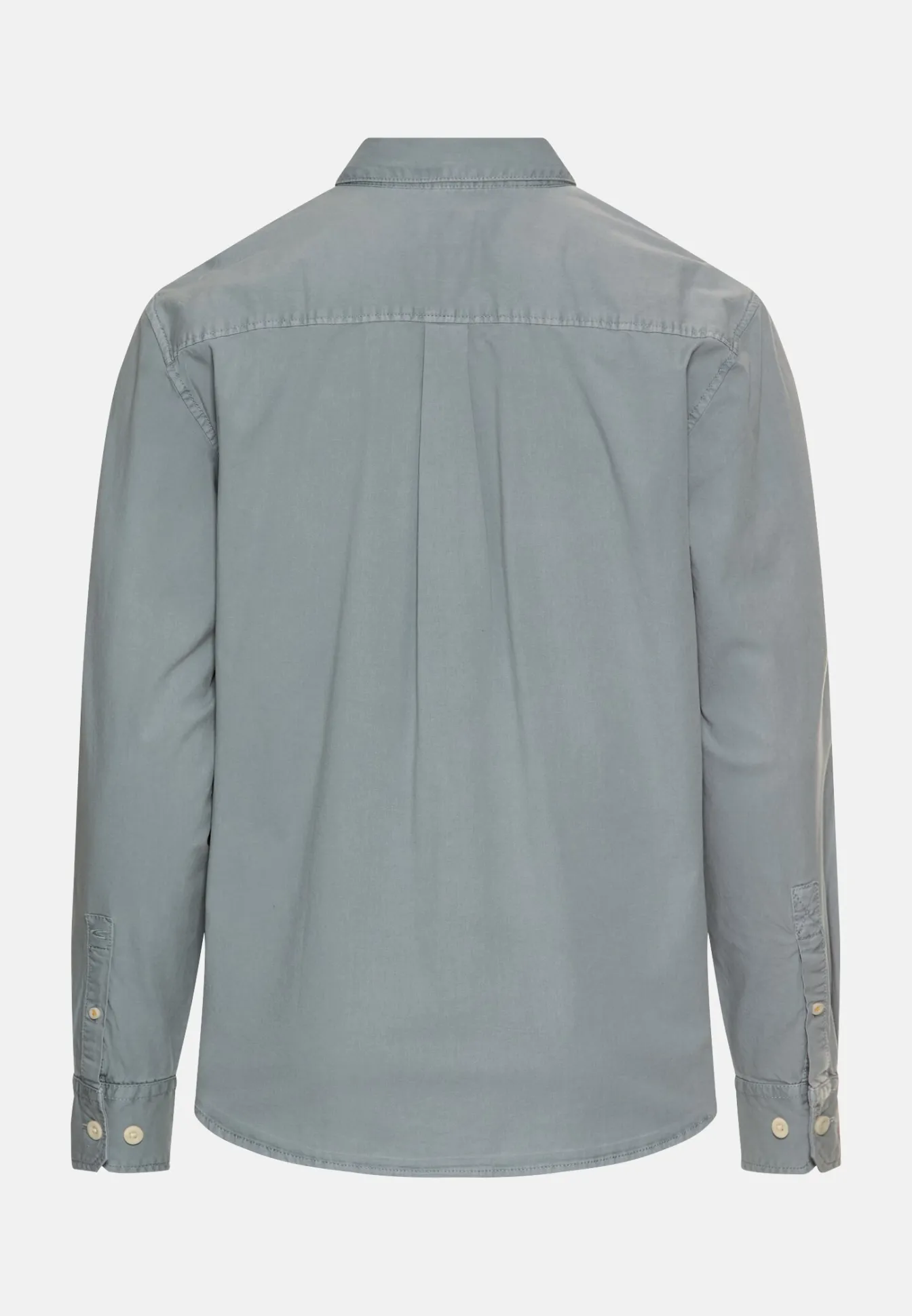 Herren Camel Active T-Shirts & Polos^Langarm Shirt mit Button-Down Kragen