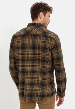 Herren Camel Active Hemden^Langarmhemd mit Karomuster