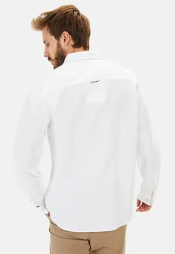 Herren Camel Active Hemden^Langarm-Leinenhemd mit Soft-Wash-Veredelung
