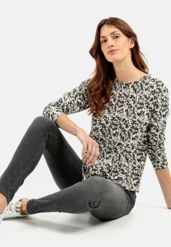 Damen Camel Active T-Shirts & Polos^Langarmshirt aus Bio-Baumwolle
