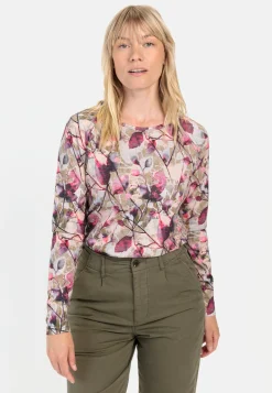Damen Camel Active T-Shirts & Polos^Langarmshirt aus Organic Cotton